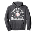 I Cant My Son Has Baseball Mom Catcher Hoodie - Trendy Graphic Men Women - T-Shirt, Sweatshirt, Hoodie