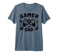 Gamer Dad Game Controller Gaming T-Shirt - Minimalist Print for Adults - T-Shirt, Sweatshirt, Hoodie