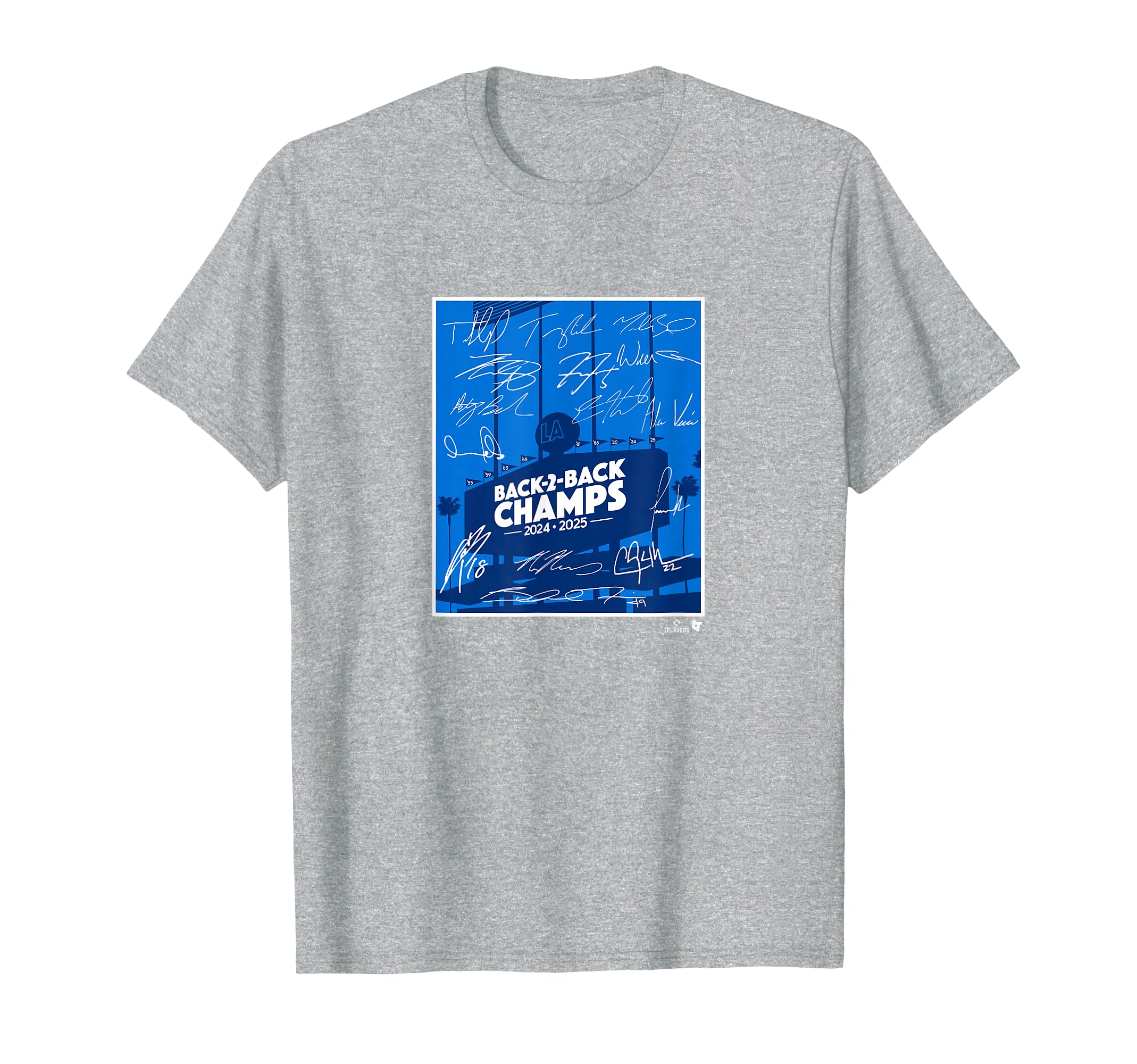 Los Angeles Baseball Back To Back Champs T-Shirt - Aesthetic Graphic Unisex - T-Shirt, Sweatshirt, Hoodie
