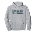 Louisville Kentucky Distressed Hoodie - Trendy Graphic for Adults - T-Shirt, Sweatshirt, Hoodie