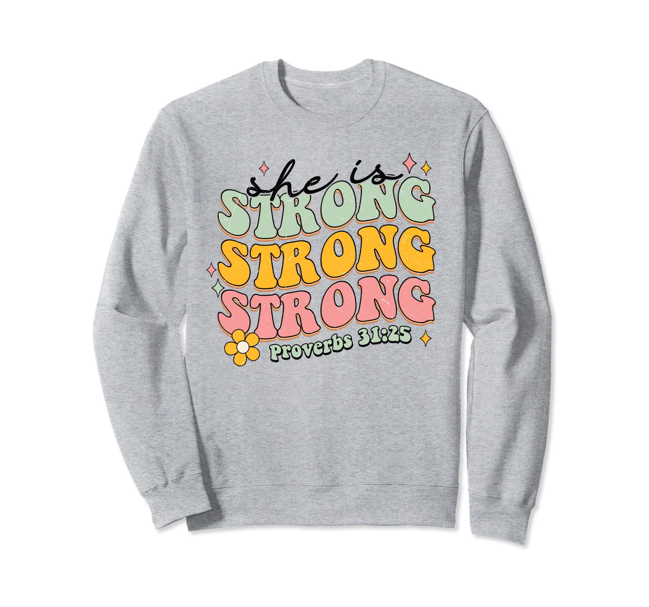 Boho Religious Jesus Cross Sweatshirt - Fun Novelty Design for Adults - T-Shirt, Sweatshirt, Hoodie