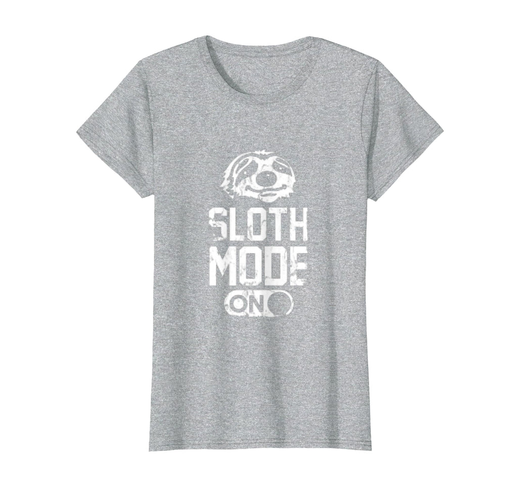 Sloth Mode Distressed T-Shirt - Graphic Print for Adults - T-Shirt, Sweatshirt, Hoodie