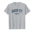 Garden City Kansas Ks Varsity Sports T-Shirt - Aesthetic Graphic Unisex - T-Shirt, Sweatshirt, Hoodie