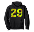 Softball 29 Jersey Number Hoodie - Aesthetic Graphic Unisex - T-Shirt, Sweatshirt, Hoodie