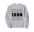 34 Year Old Groovy 34Th Birthday Sweatshirt - Aesthetic Graphic Unisex - T-Shirt, Sweatshirt, Hoodie