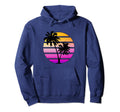 Synthwave Sunset Hoodie - Fun Novelty Design Unisex - T-Shirt, Sweatshirt, Hoodie
