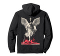 Saint Michael Archangel Streetwear Hoodie - Fun Novelty Design for Adults - T-Shirt, Sweatshirt, Hoodie