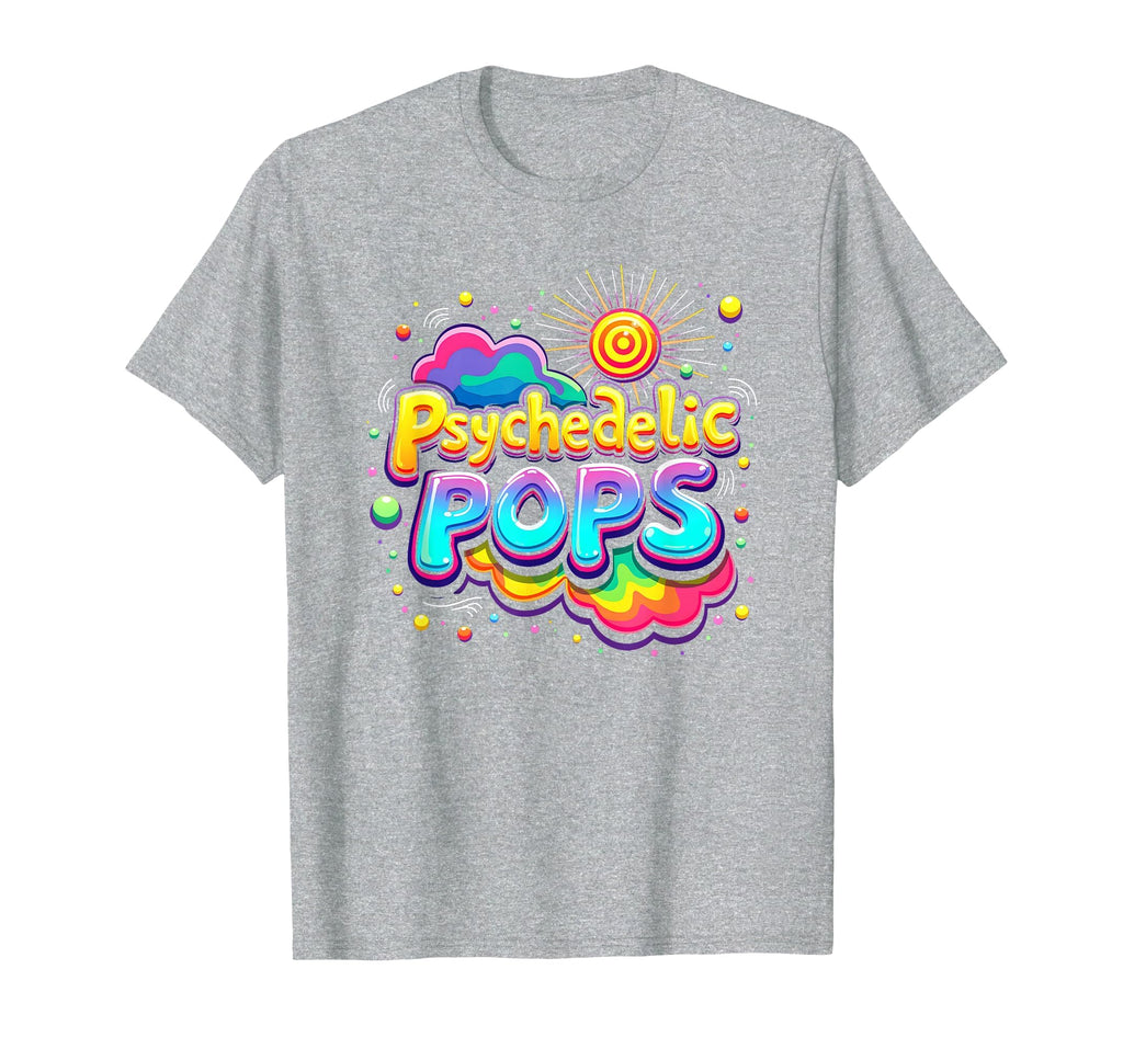 Groovy Dad Psychedelic Pops 60S T-Shirt - Casual Everyday Wear for Adults - T-Shirt, Sweatshirt, Hoodie