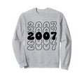 17 Year Old Groovy 17Th Birthday Sweatshirt - Minimalist Print Men Women - T-Shirt, Sweatshirt, Hoodie