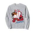 Tball Mom Baseball Essentials Mama Sweatshirt - Unique Graphic for Adults - T-Shirt, Sweatshirt, Hoodie