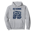 Old School Hip Hop 80S 90S Boombox Hoodie - Trendy Graphic Men Women - T-Shirt, Sweatshirt, Hoodie