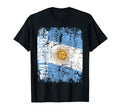 Argentina Flag Distressed Argentina T-Shirt - Fun Novelty Design for Adults - T-Shirt, Sweatshirt, Hoodie