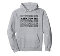 Bark Me Funny Y2K Aesthetic Hoodie - Custom Art Print Unisex - T-Shirt, Sweatshirt, Hoodie
