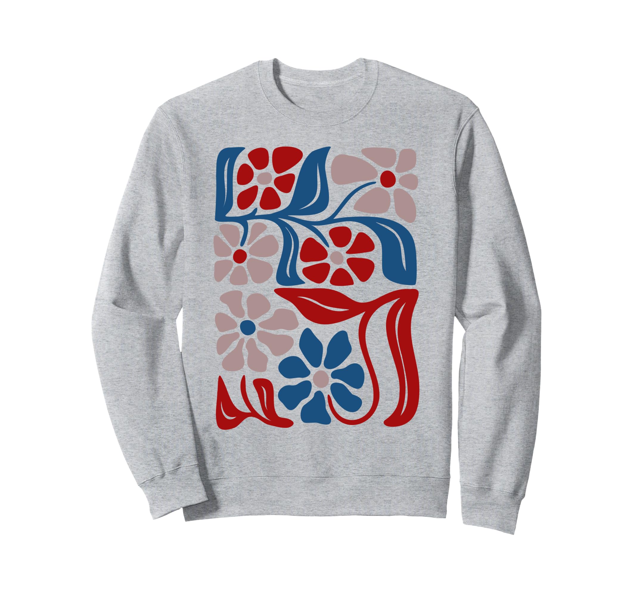 Boho Floral Art Summer Sweatshirt - Graphic Print Unisex - T-Shirt, Sweatshirt, Hoodie