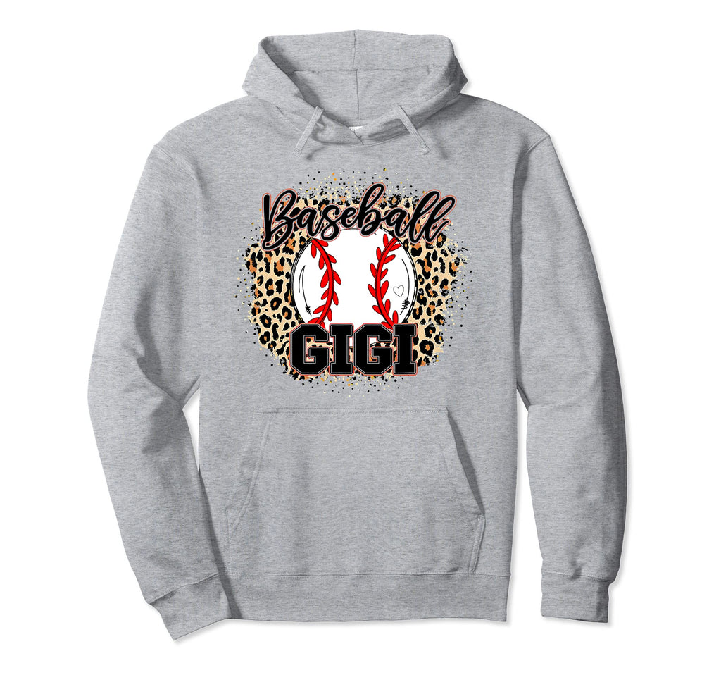 Baseball Gigi Leopard Baseball Hoodie - Casual Everyday Wear for Adults - T-Shirt, Sweatshirt, Hoodie
