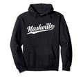 Nashville Tennessee 1970S White Text Hoodie - Novelty Apparel Men Women - T-Shirt, Sweatshirt, Hoodie