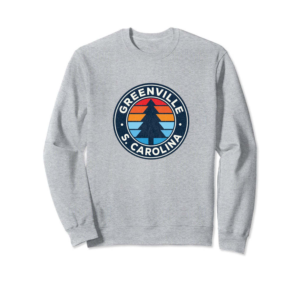 Greenville South Carolina Sc 70S Sweatshirt - Unique Graphic Unisex - T-Shirt, Sweatshirt, Hoodie