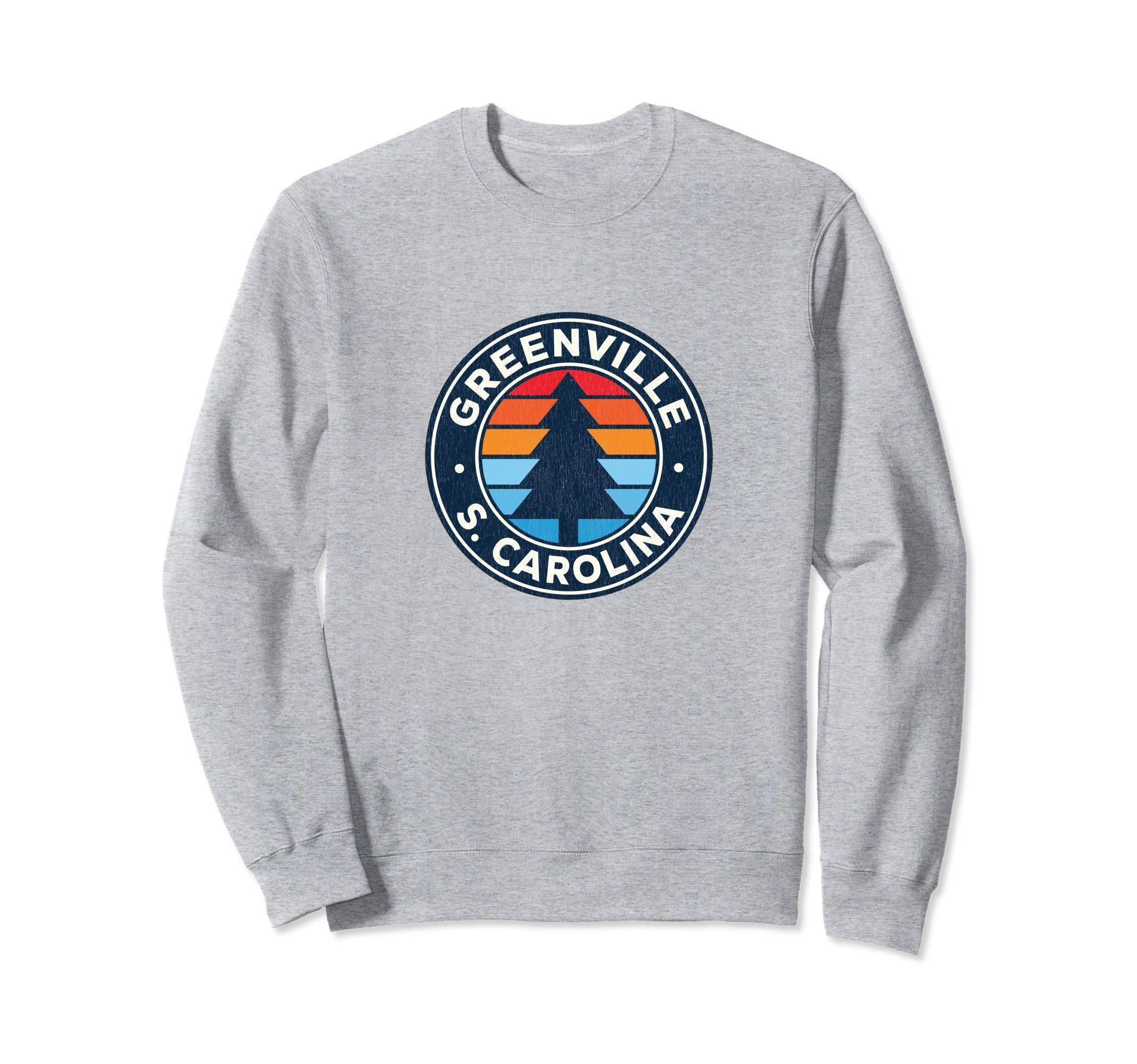 Greenville South Carolina Sc 70S Sweatshirt - Unique Graphic Unisex - T-Shirt, Sweatshirt, Hoodie