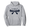 Salmon Lake Montana Distressed Hoodie - Streetwear Style for Adults - T-Shirt, Sweatshirt, Hoodie