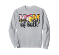 Mom Both Baseball Mom Softball Mama Sweatshirt - Graphic Print for Adults - T-Shirt, Sweatshirt, Hoodie