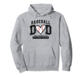 Baseball Dad Baseball Papa Fathers Day Hoodie - Streetwear Style Unisex - T-Shirt, Sweatshirt, Hoodie
