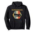 Euphonium Distressed Gift Hoodie - Aesthetic Graphic Men Women - T-Shirt, Sweatshirt, Hoodie