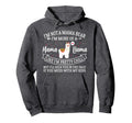 Im Not Mama Bear Im More Mama Llama Funny Hoodie - Graphic Print Men Women - T-Shirt, Sweatshirt, Hoodie