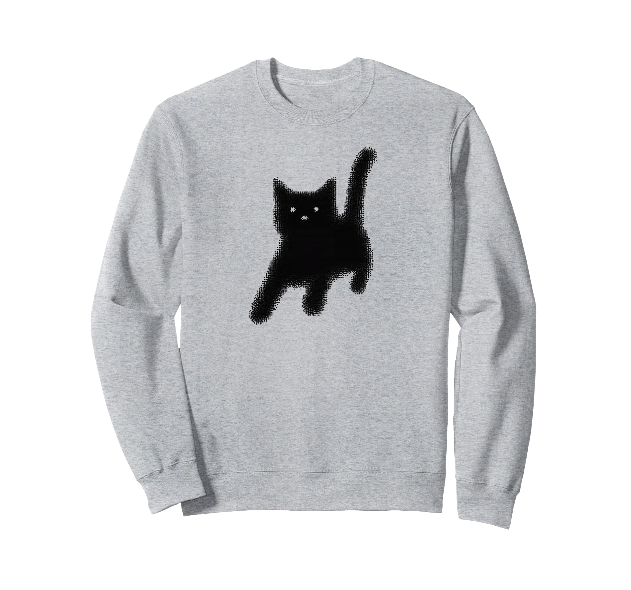Y2K Cat Scary Back Tomcat 90S Grunge Sweatshirt - Novelty Apparel Unisex - T-Shirt, Sweatshirt, Hoodie