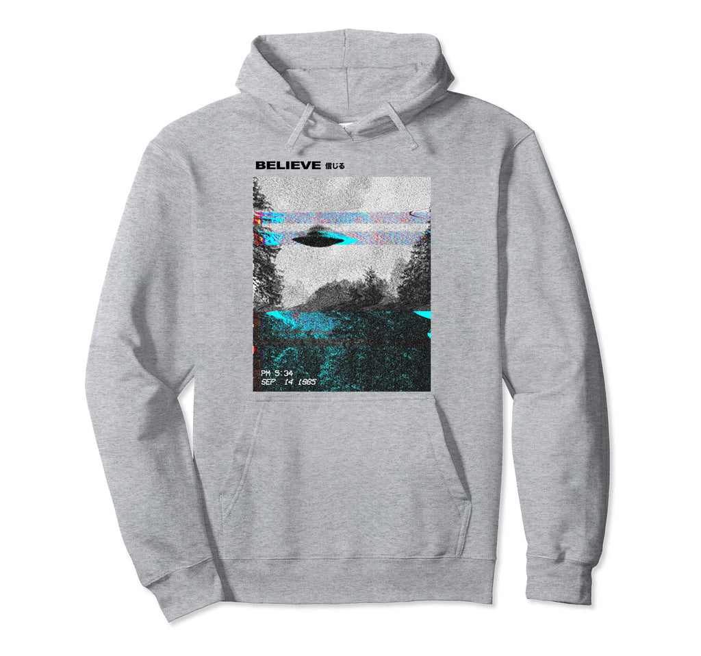 Ufo Vaporwave Aesthetic Japanese 80S Hoodie - Unique Graphic for Adults - T-Shirt, Sweatshirt, Hoodie