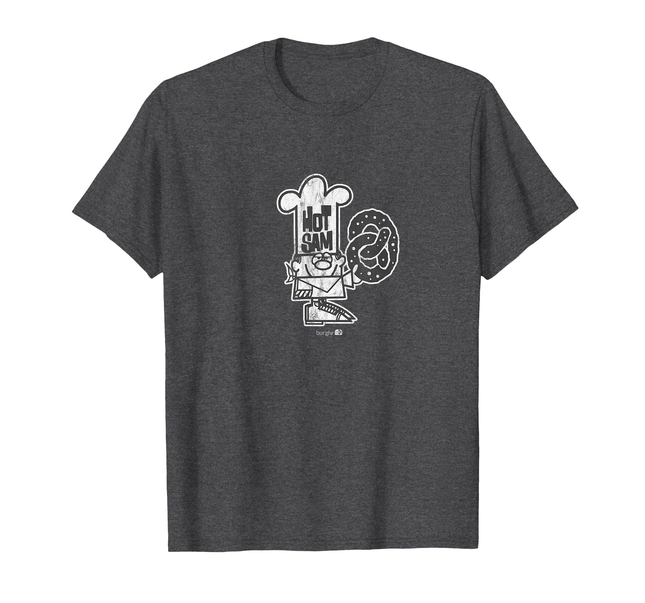 Distressed Hot Sam Pretzels T-Shirt - Casual Everyday Wear Unisex - T-Shirt, Sweatshirt, Hoodie