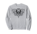 Skeleton Fairy Wings Dark Grunge Sweatshirt - Graphic Print Men Women - T-Shirt, Sweatshirt, Hoodie