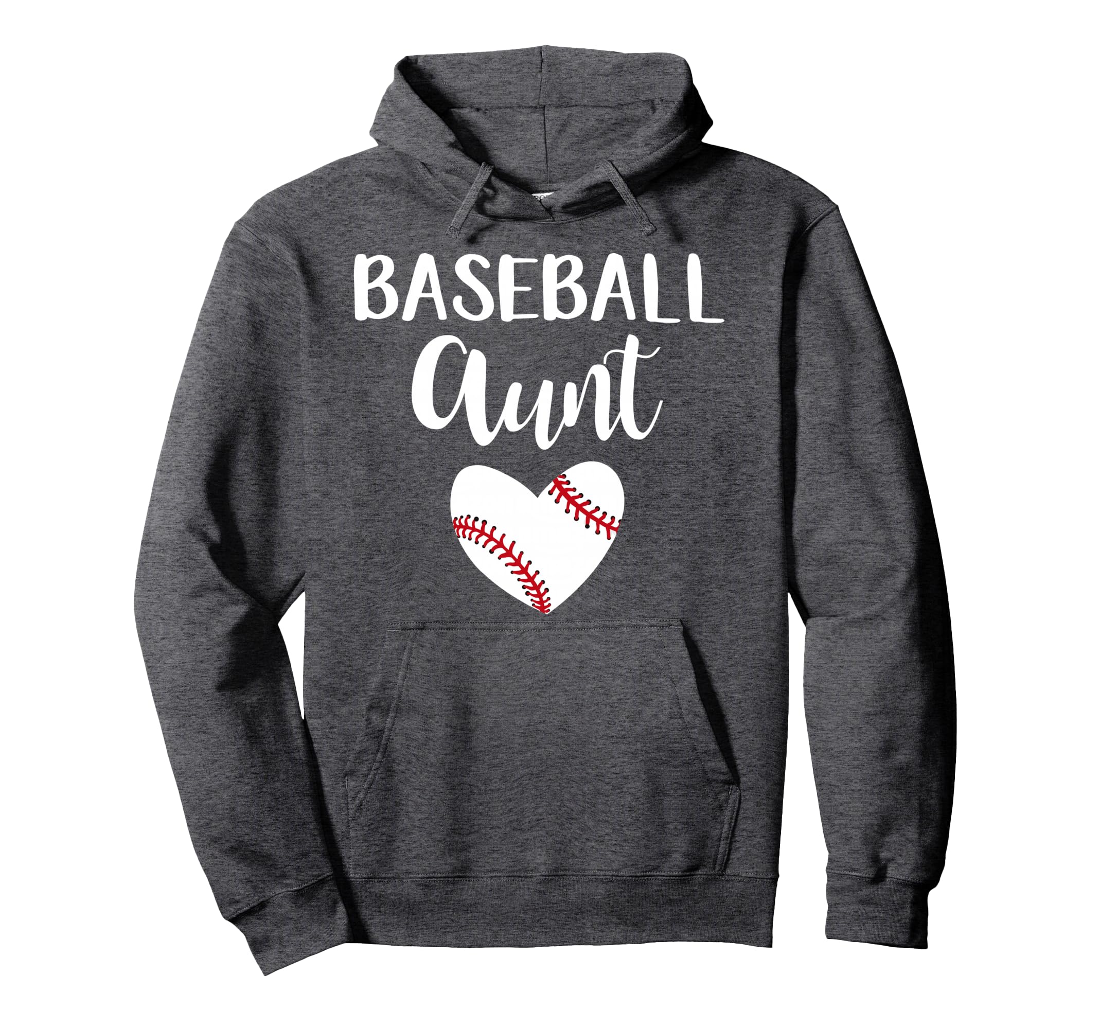 Baseball Aunt Hoodie - Graphic Print Men Women - T-Shirt, Sweatshirt, Hoodie