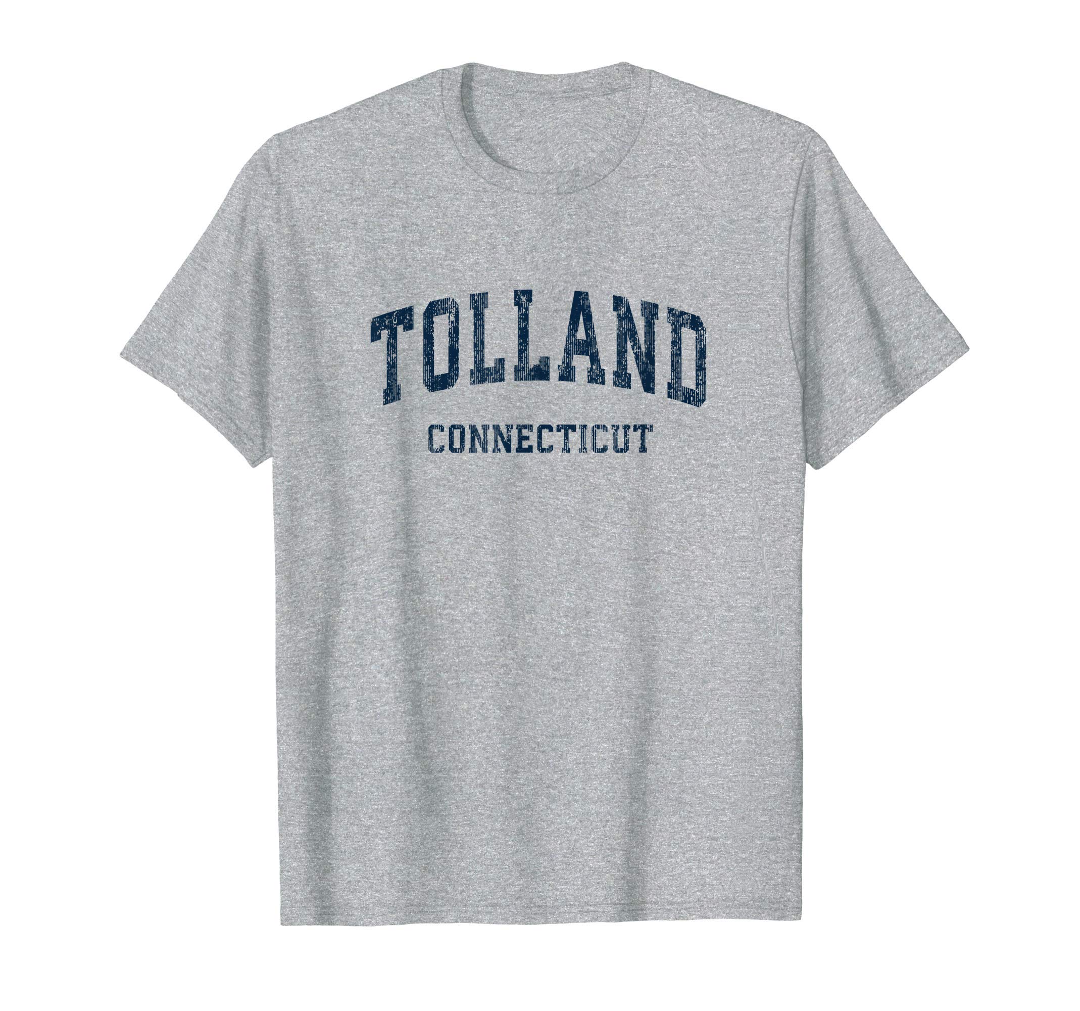 Tolland Connecticut Ct Varsity T-Shirt - Fun Novelty Design Men Women - T-Shirt, Sweatshirt, Hoodie