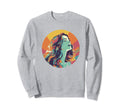 Groovy Mountain Mama Hippie 60S Sweatshirt - Graphic Print Unisex - T-Shirt, Sweatshirt, Hoodie