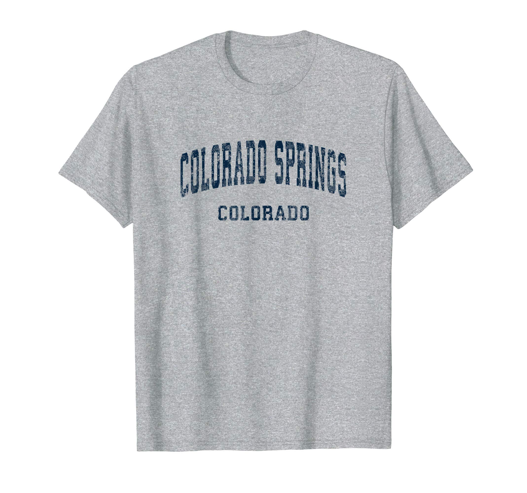 Colorado Springs Colorado Co Varsity T-Shirt - Streetwear Style for Adults - T-Shirt, Sweatshirt, Hoodie