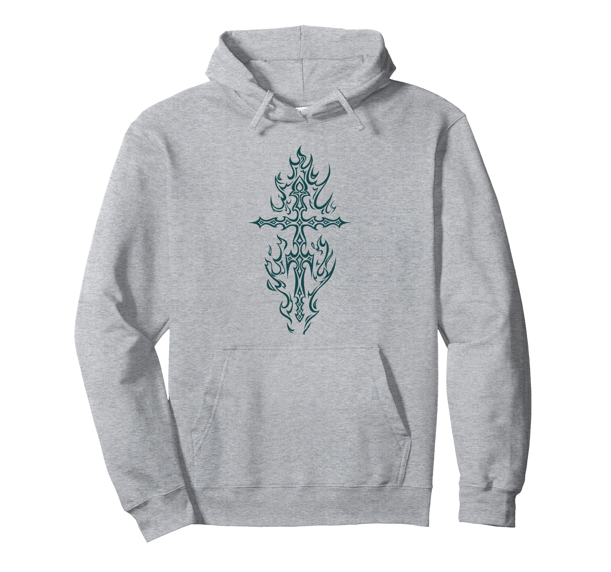 Alt Gothic Cross Y2K Trad Mall Goth Hoodie - Streetwear Style Men Women - T-Shirt, Sweatshirt, Hoodie