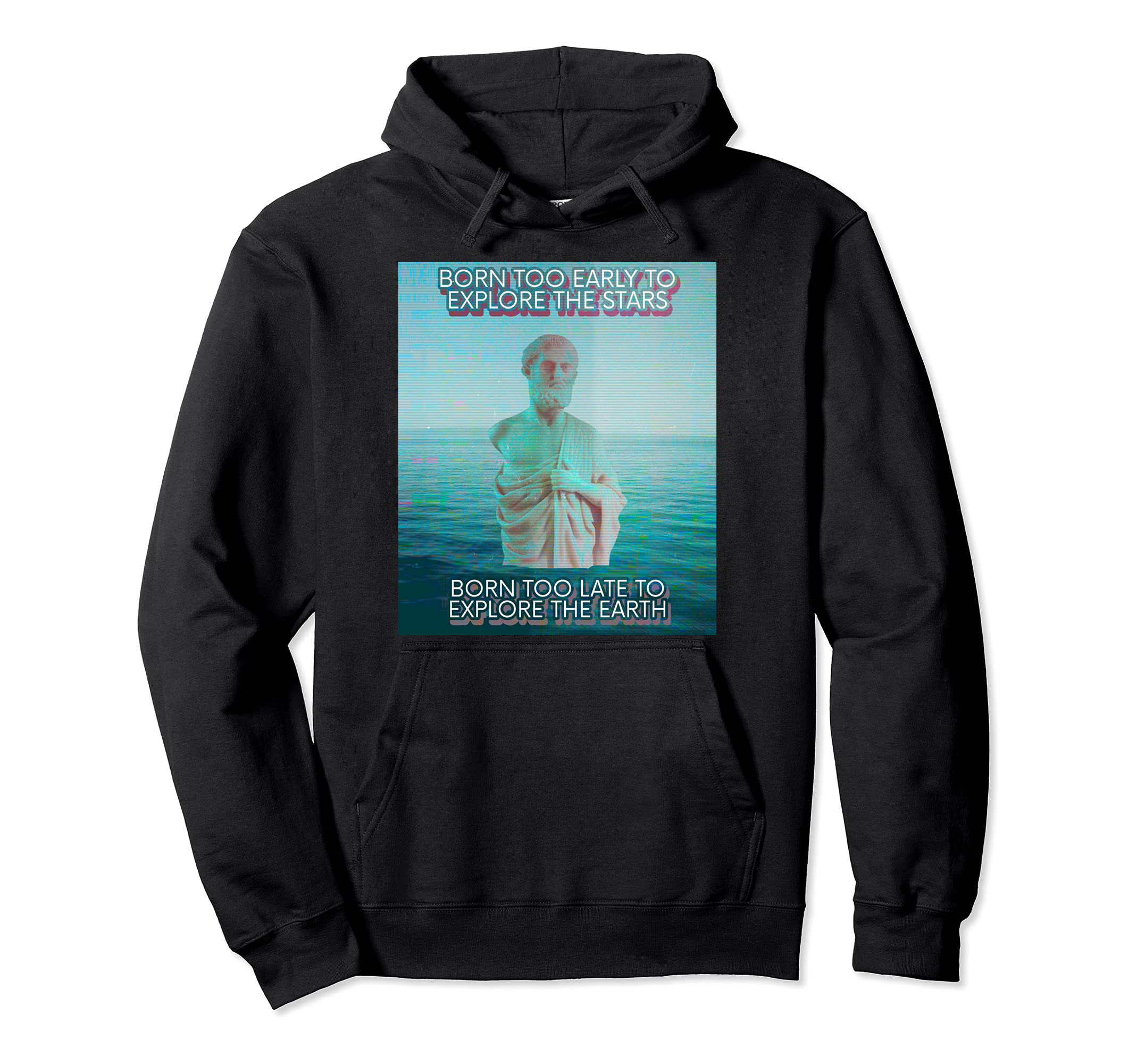 Vaporwave Aesthetic Sad Meme Seapunk Hoodie - Novelty Apparel Unisex - T-Shirt, Sweatshirt, Hoodie