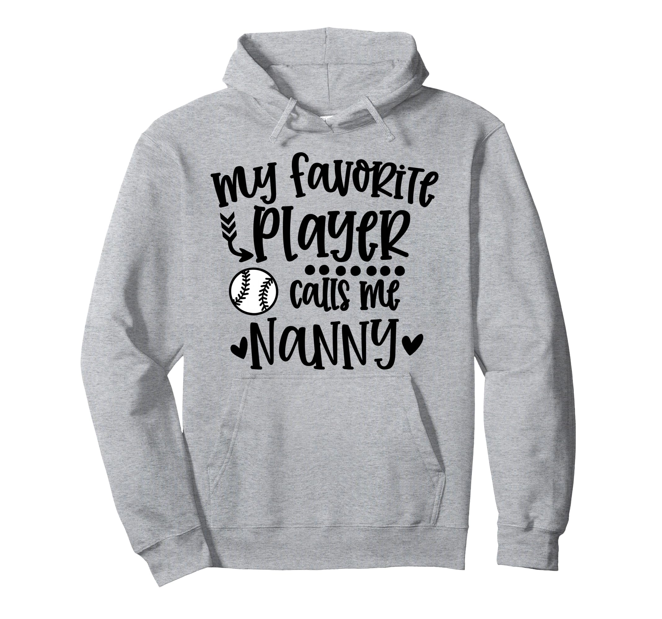 My Favorite Baseball Player Calls Me Hoodie - Minimalist Print for Adults - T-Shirt, Sweatshirt, Hoodie