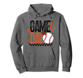 Baseball Game Day Mom Coach Player Hoodie - Fun Novelty Design Men Women - T-Shirt, Sweatshirt, Hoodie