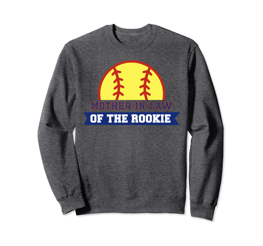 Mother Law Rookie 1St Birthday Softball Sweatshirt - Unique Graphic Unisex - T-Shirt, Sweatshirt, Hoodie