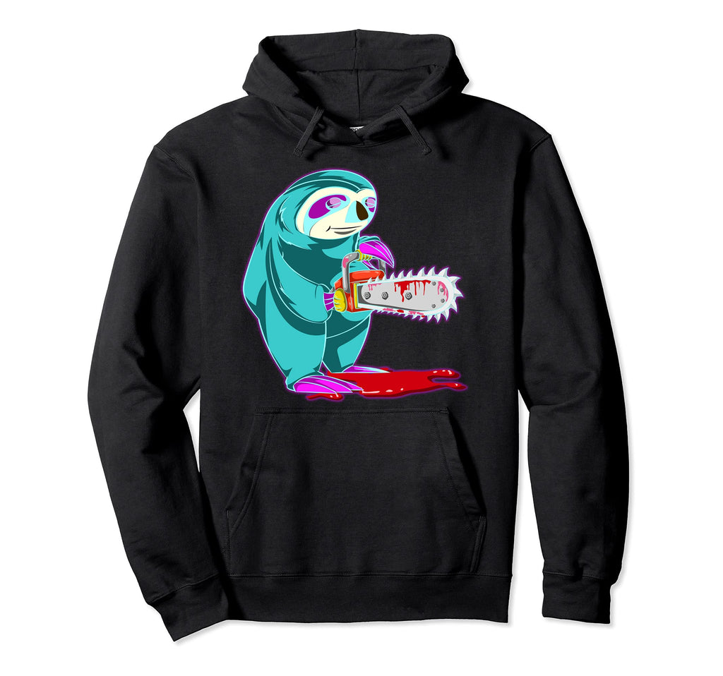 80S Vaporwave Aesthetic Lazy Animal Hoodie - Minimalist Print Unisex - T-Shirt, Sweatshirt, Hoodie
