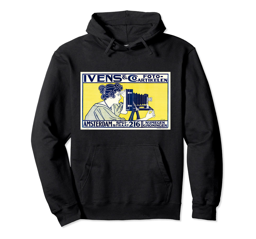 Art Nouveau Dutch Amsterdam Photography Hoodie - Graphic Print Unisex - T-Shirt, Sweatshirt, Hoodie