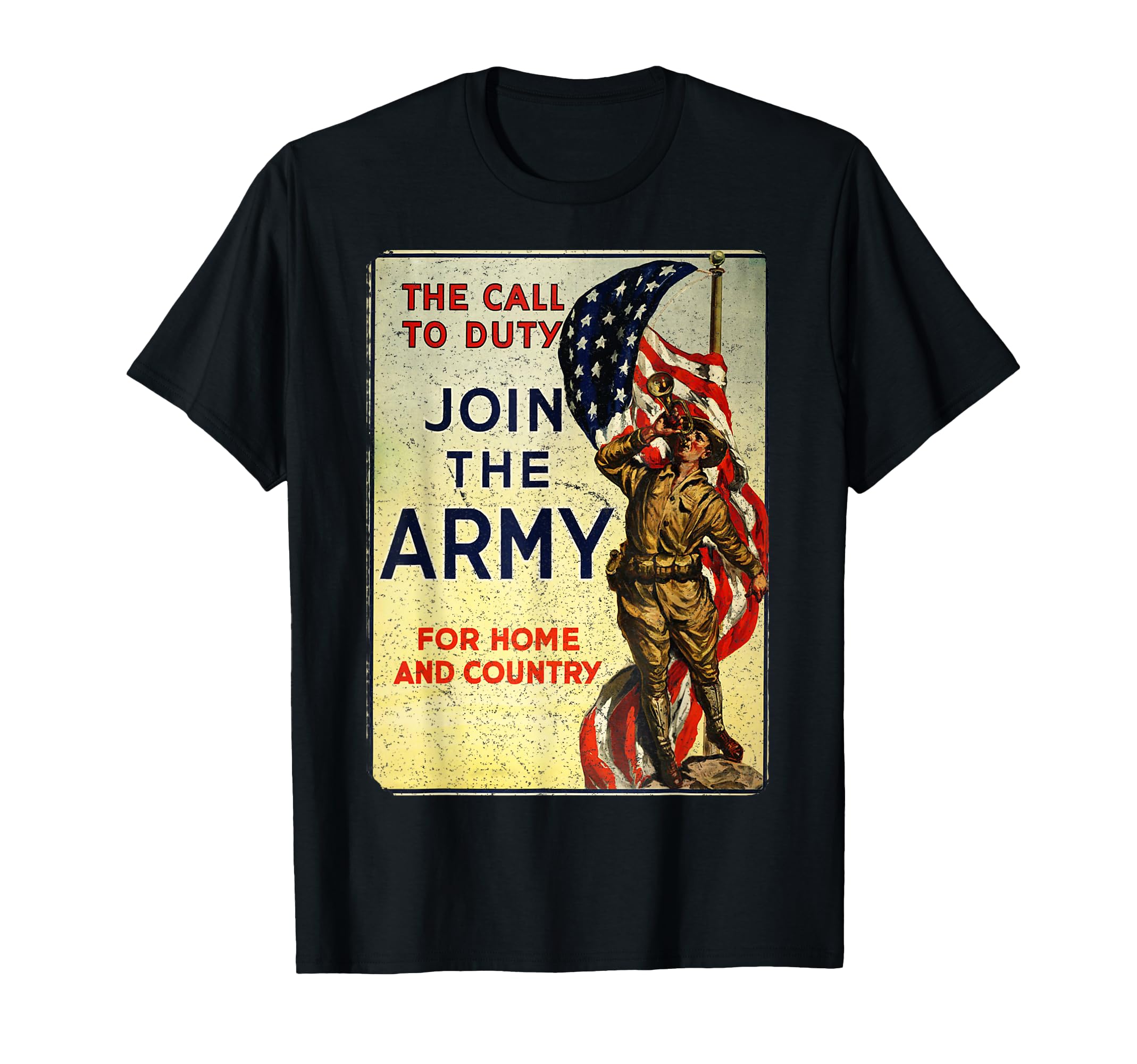 Us Army Distressed Military Recruiting T-Shirt - Unique Graphic Men Women - T-Shirt, Sweatshirt, Hoodie