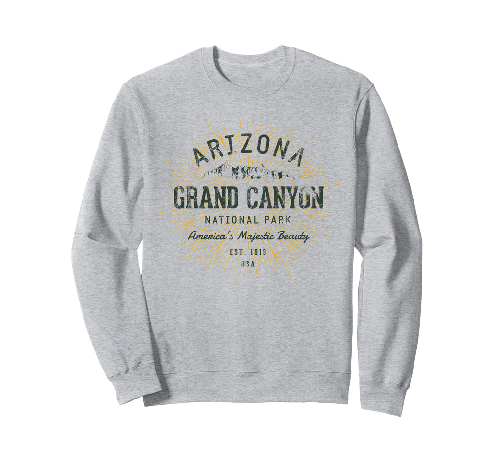 Grand Canyon National Park Sweatshirt - Fun Novelty Design for Adults - T-Shirt, Sweatshirt, Hoodie
