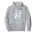 Surfing Milk Carton Japanese Waves Anime Hoodie - Trendy Graphic Men Women - T-Shirt, Sweatshirt, Hoodie