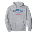 Coquette American Baseball Sideline Sister Hoodie - Trendy Graphic Unisex - T-Shirt, Sweatshirt, Hoodie