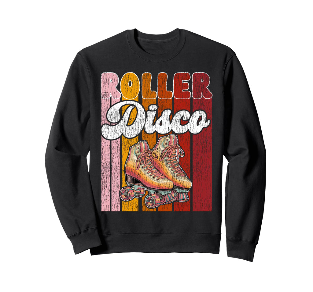 Roller Skating Skate 1970S Roller Sweatshirt - Minimalist Print for Adults - T-Shirt, Sweatshirt, Hoodie