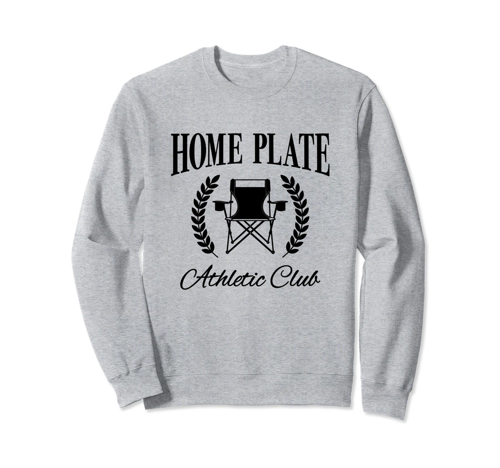 Baseball Homeplate Outfield Sweatshirt - Fun Novelty Design Unisex - T-Shirt, Sweatshirt, Hoodie