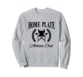 Baseball Homeplate Outfield Sweatshirt - Fun Novelty Design Unisex - T-Shirt, Sweatshirt, Hoodie
