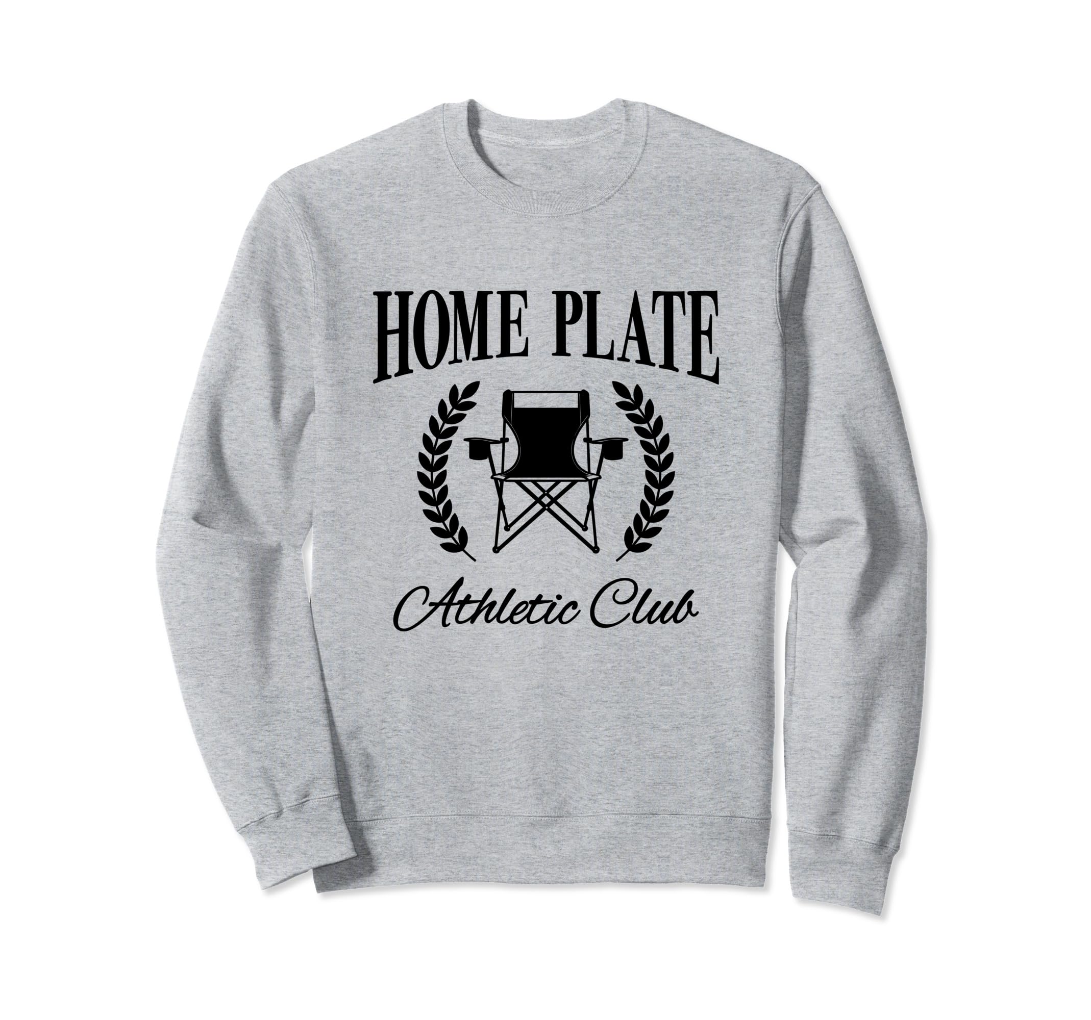 Baseball Homeplate Outfield Sweatshirt - Fun Novelty Design Unisex - T-Shirt, Sweatshirt, Hoodie